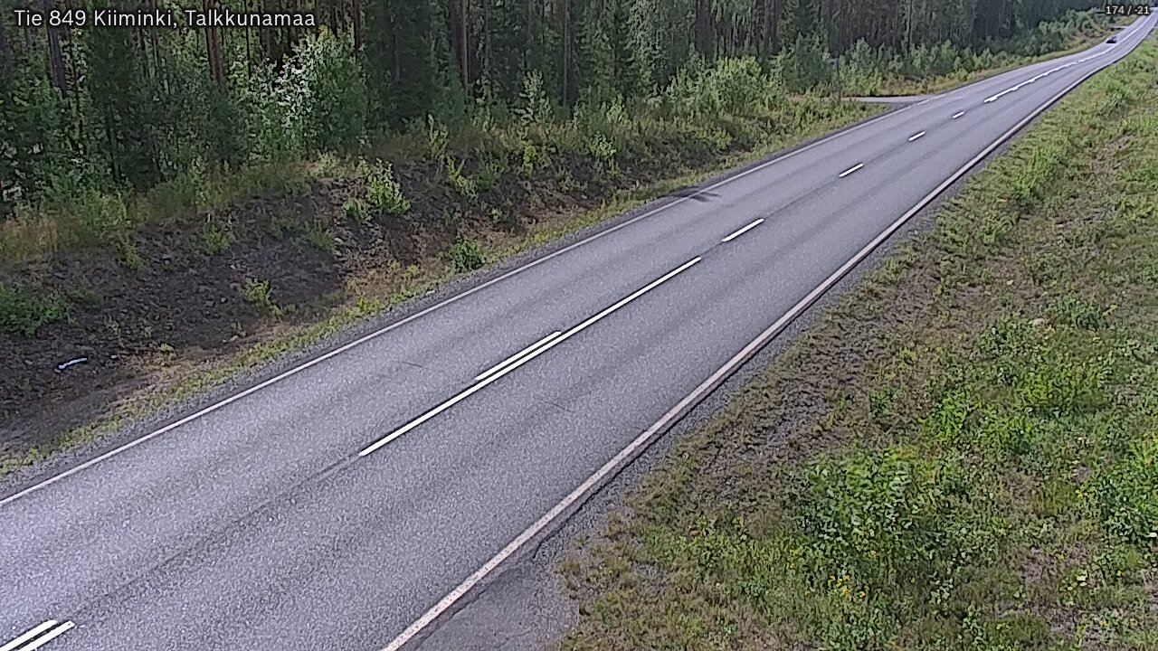 Kelikamerat Kuva Tie 849 Kiiminki, Talkkunamaa, Oulu, Pohjois-Pohjanmaa