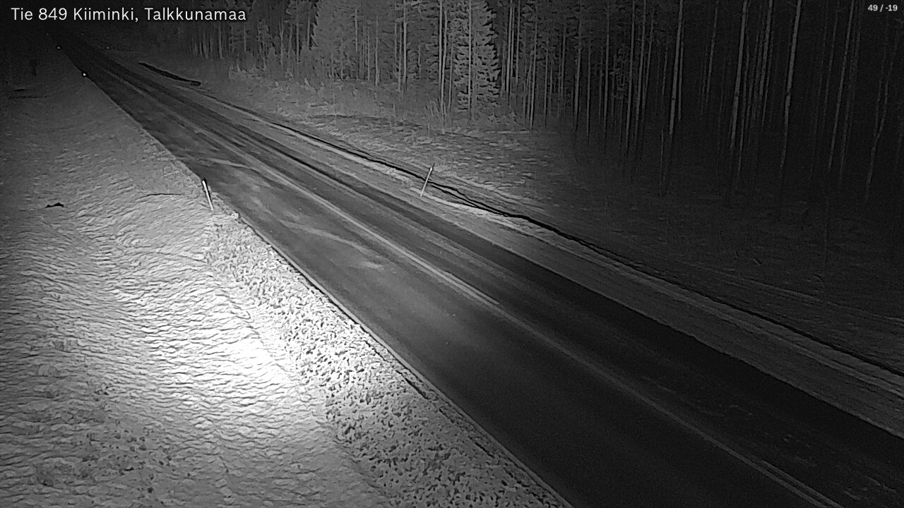 Kelikamerat Kuva Tie 849 Kiiminki, Talkkunamaa, Oulu, Pohjois-Pohjanmaa