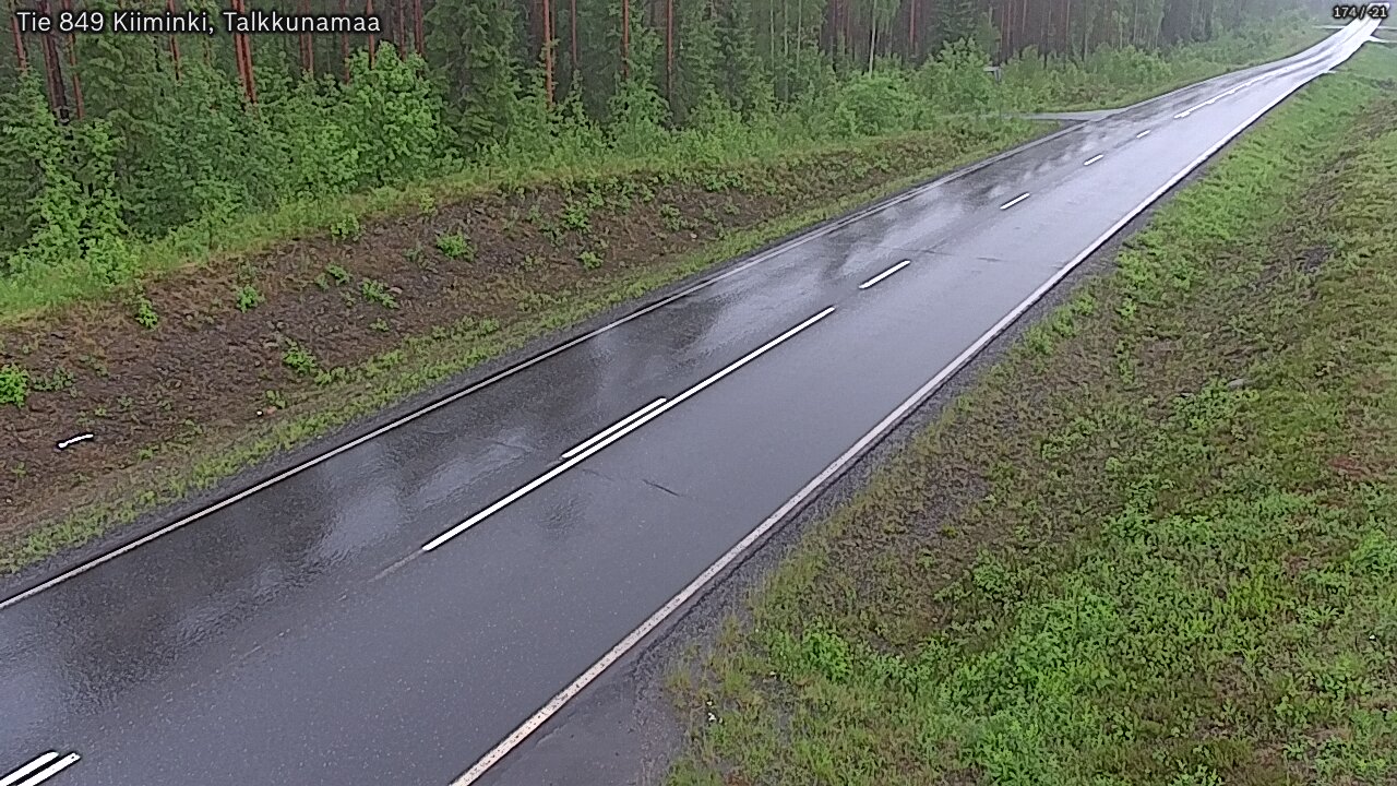 Kelikamerat Kuva Tie 849 Kiiminki, Talkkunamaa, Oulu, Pohjois-Pohjanmaa