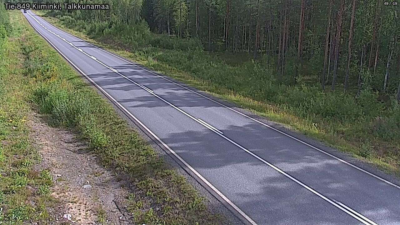 Kelikamerat Kuva Tie 849 Kiiminki, Talkkunamaa, Oulu, Pohjois-Pohjanmaa