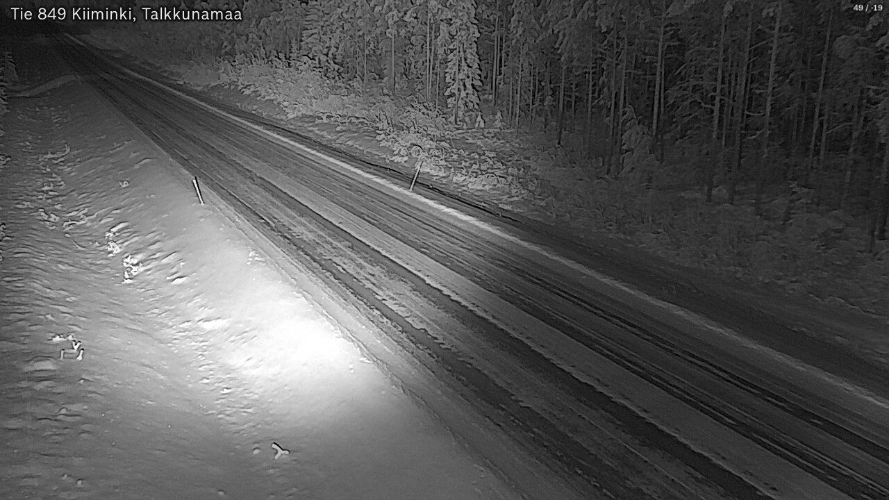 Kelikamerat Kuva Tie 849 Kiiminki, Talkkunamaa, Oulu, Pohjois-Pohjanmaa