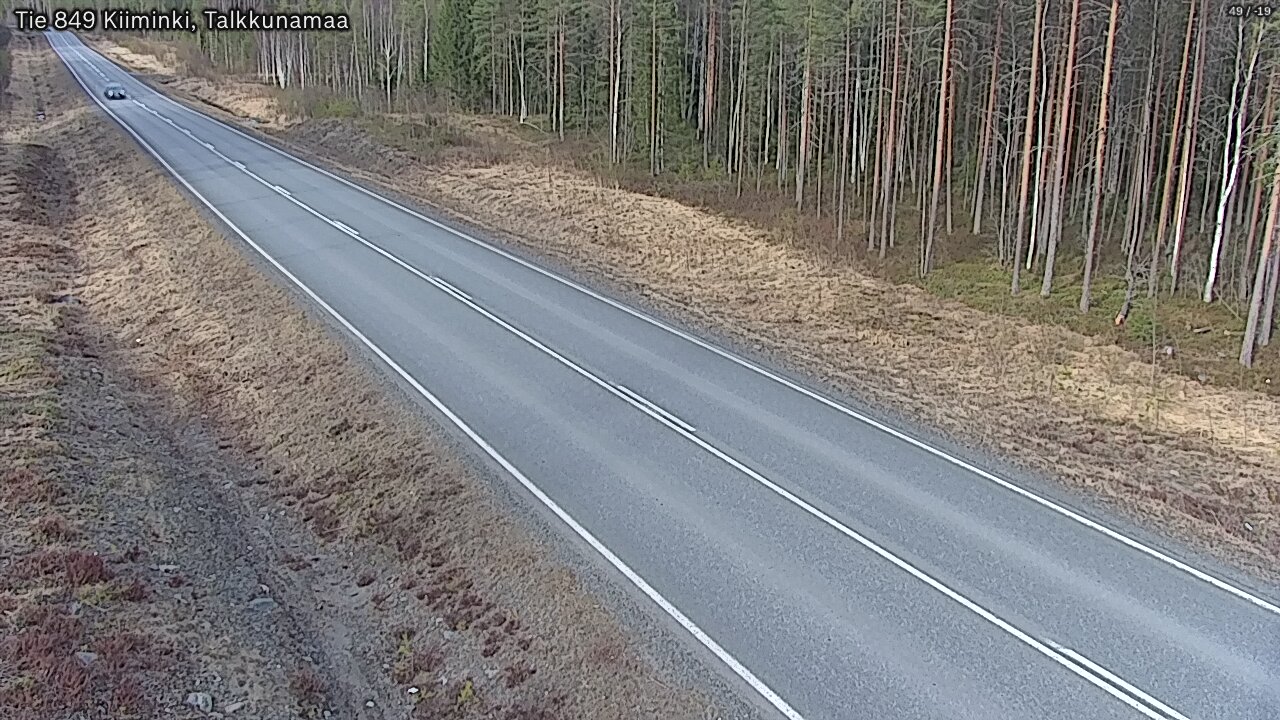Kelikamerat Kuva Tie 849 Kiiminki, Talkkunamaa, Oulu, Pohjois-Pohjanmaa