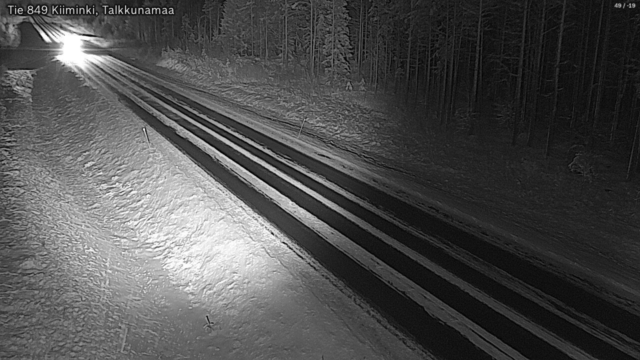 Kelikamerat Kuva Tie 849 Kiiminki, Talkkunamaa, Oulu, Pohjois-Pohjanmaa