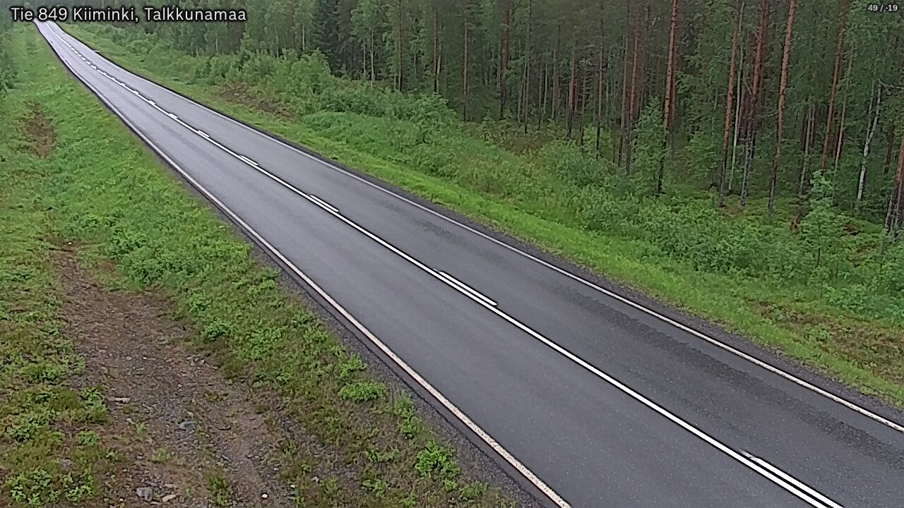 Kelikamerat Kuva Tie 849 Kiiminki, Talkkunamaa, Oulu, Pohjois-Pohjanmaa