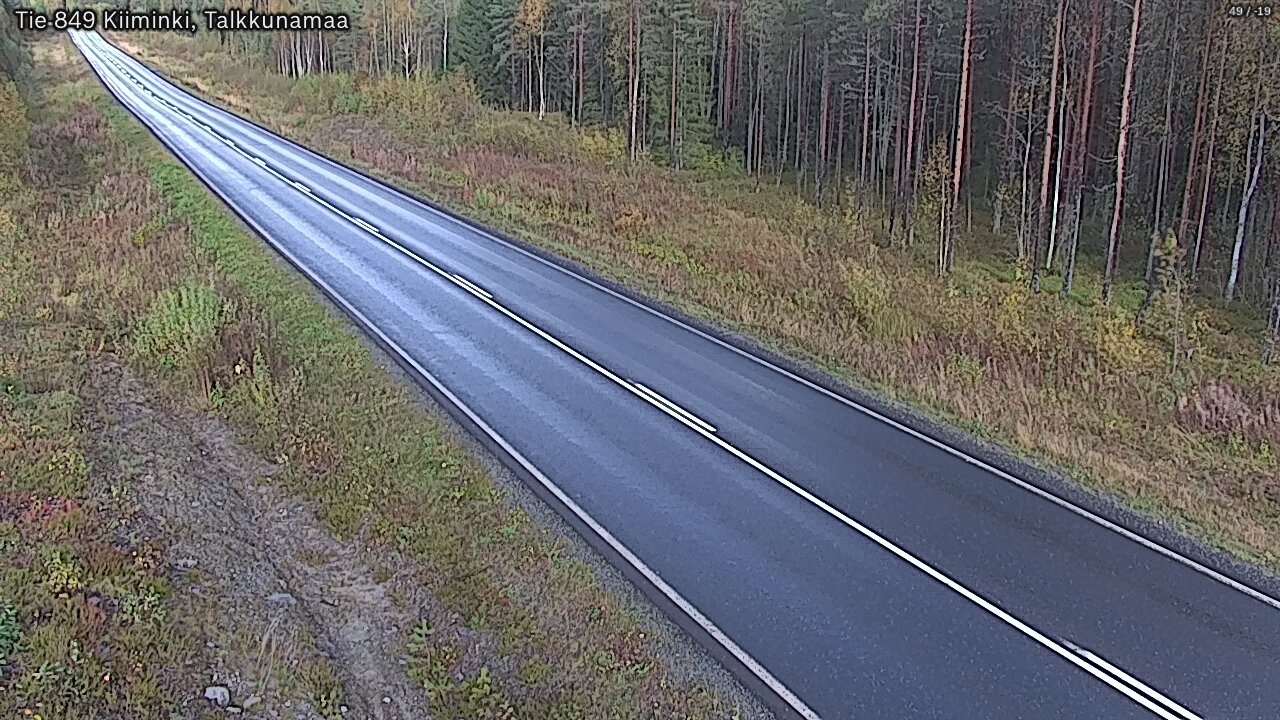 Kelikamerat Kuva Tie 849 Kiiminki, Talkkunamaa, Oulu, Pohjois-Pohjanmaa