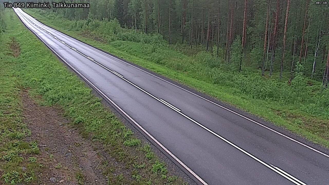 Kelikamerat Kuva Tie 849 Kiiminki, Talkkunamaa, Oulu, Pohjois-Pohjanmaa