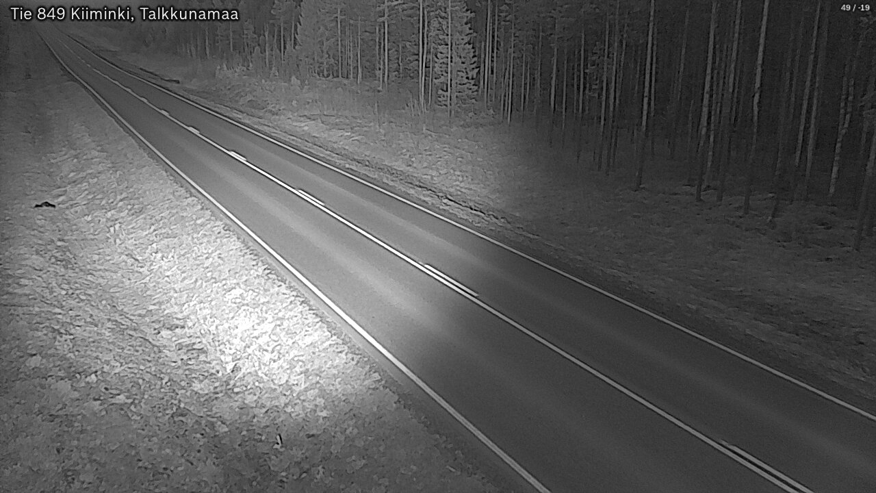 Kelikamerat Kuva Tie 849 Kiiminki, Talkkunamaa, Oulu, Pohjois-Pohjanmaa