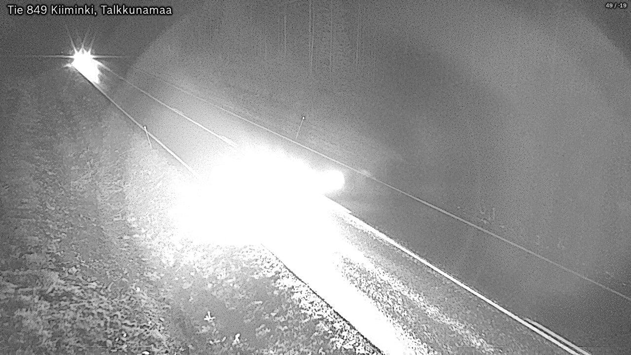 Kelikamerat Kuva Tie 849 Kiiminki, Talkkunamaa, Oulu, Pohjois-Pohjanmaa