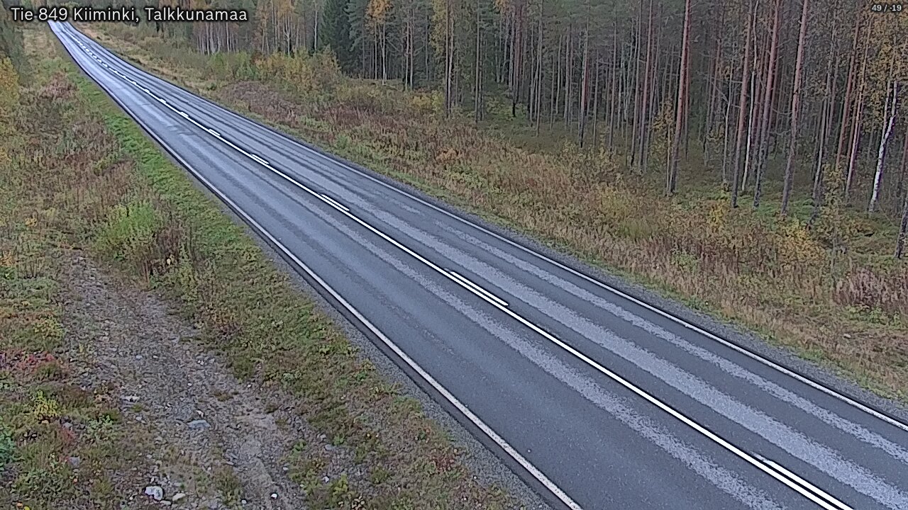 Kelikamerat Kuva Tie 849 Kiiminki, Talkkunamaa, Oulu, Pohjois-Pohjanmaa