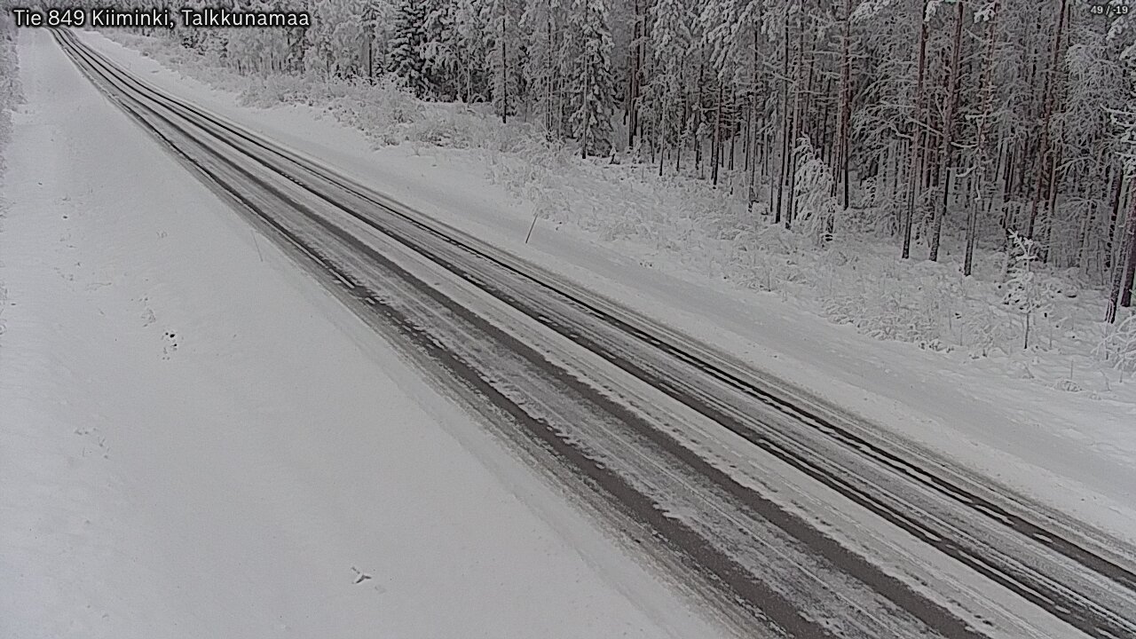 Kelikamerat Kuva Tie 849 Kiiminki, Talkkunamaa, Oulu, Pohjois-Pohjanmaa