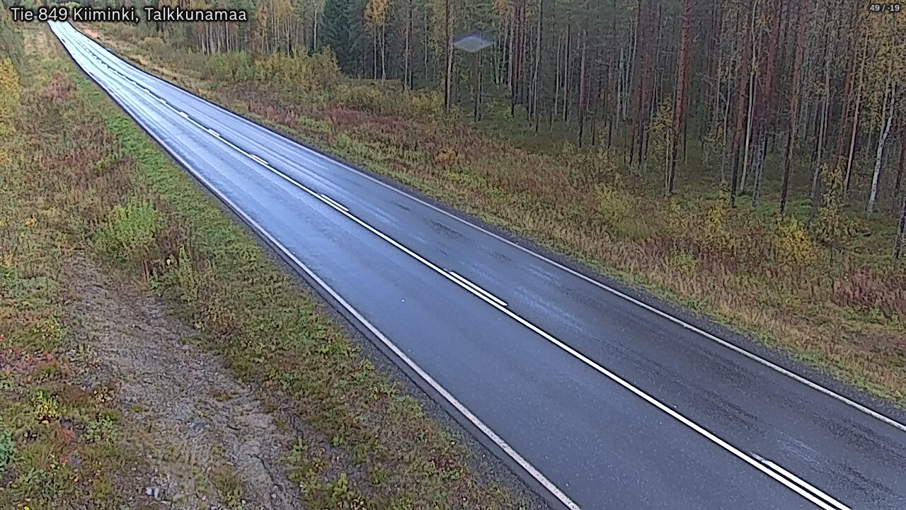 Kelikamerat Kuva Tie 849 Kiiminki, Talkkunamaa, Oulu, Pohjois-Pohjanmaa