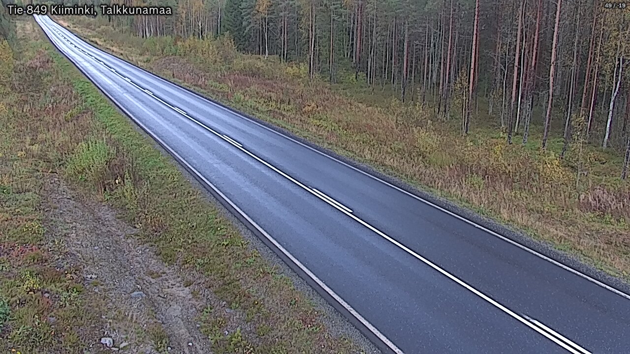 Kelikamerat Kuva Tie 849 Kiiminki, Talkkunamaa, Oulu, Pohjois-Pohjanmaa