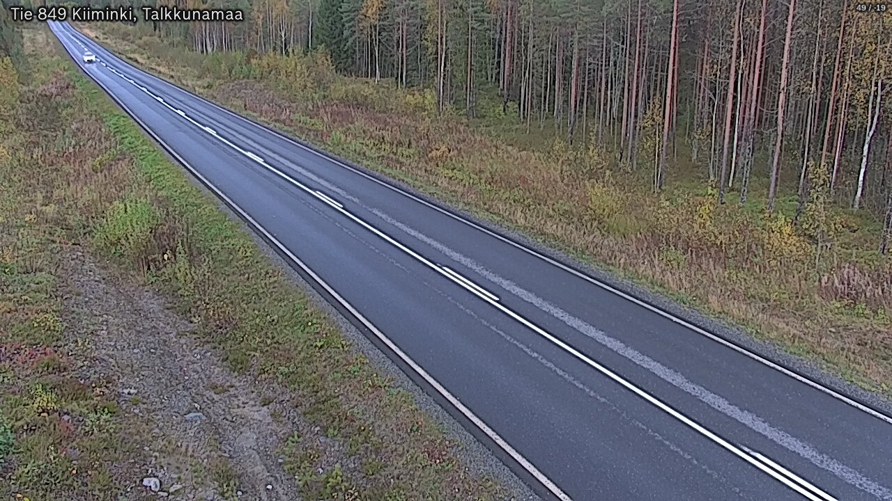 Kelikamerat Kuva Tie 849 Kiiminki, Talkkunamaa, Oulu, Pohjois-Pohjanmaa