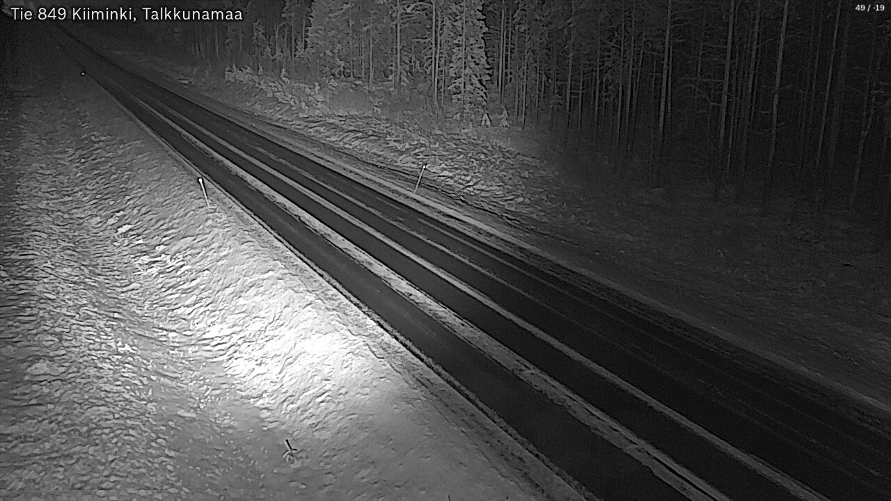 Kelikamerat Kuva Tie 849 Kiiminki, Talkkunamaa, Oulu, Pohjois-Pohjanmaa