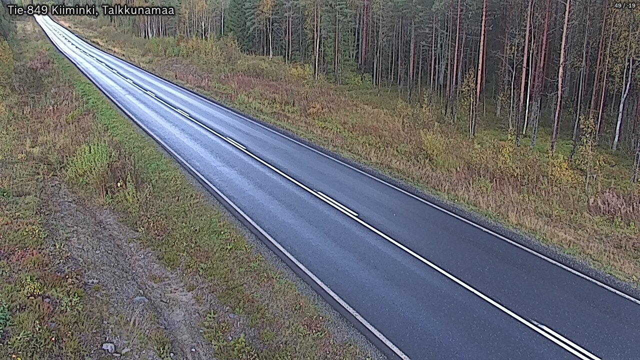 Kelikamerat Kuva Tie 849 Kiiminki, Talkkunamaa, Oulu, Pohjois-Pohjanmaa