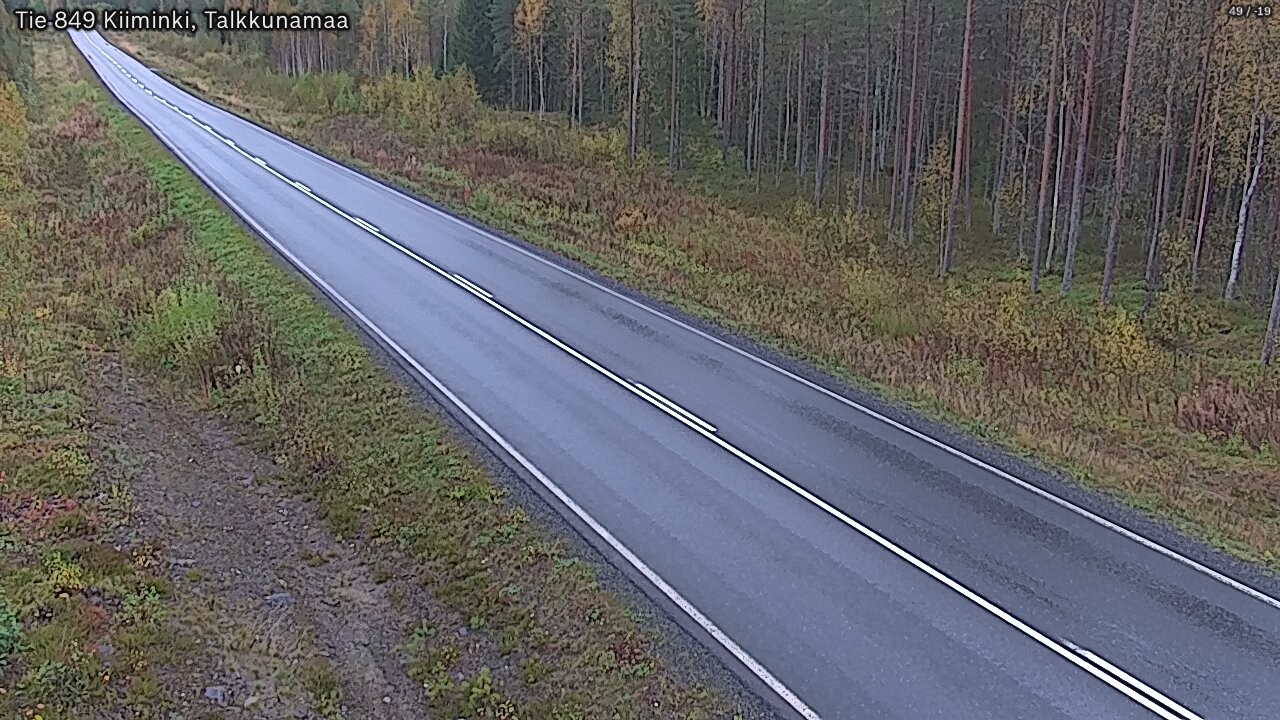 Kelikamerat Kuva Tie 849 Kiiminki, Talkkunamaa, Oulu, Pohjois-Pohjanmaa