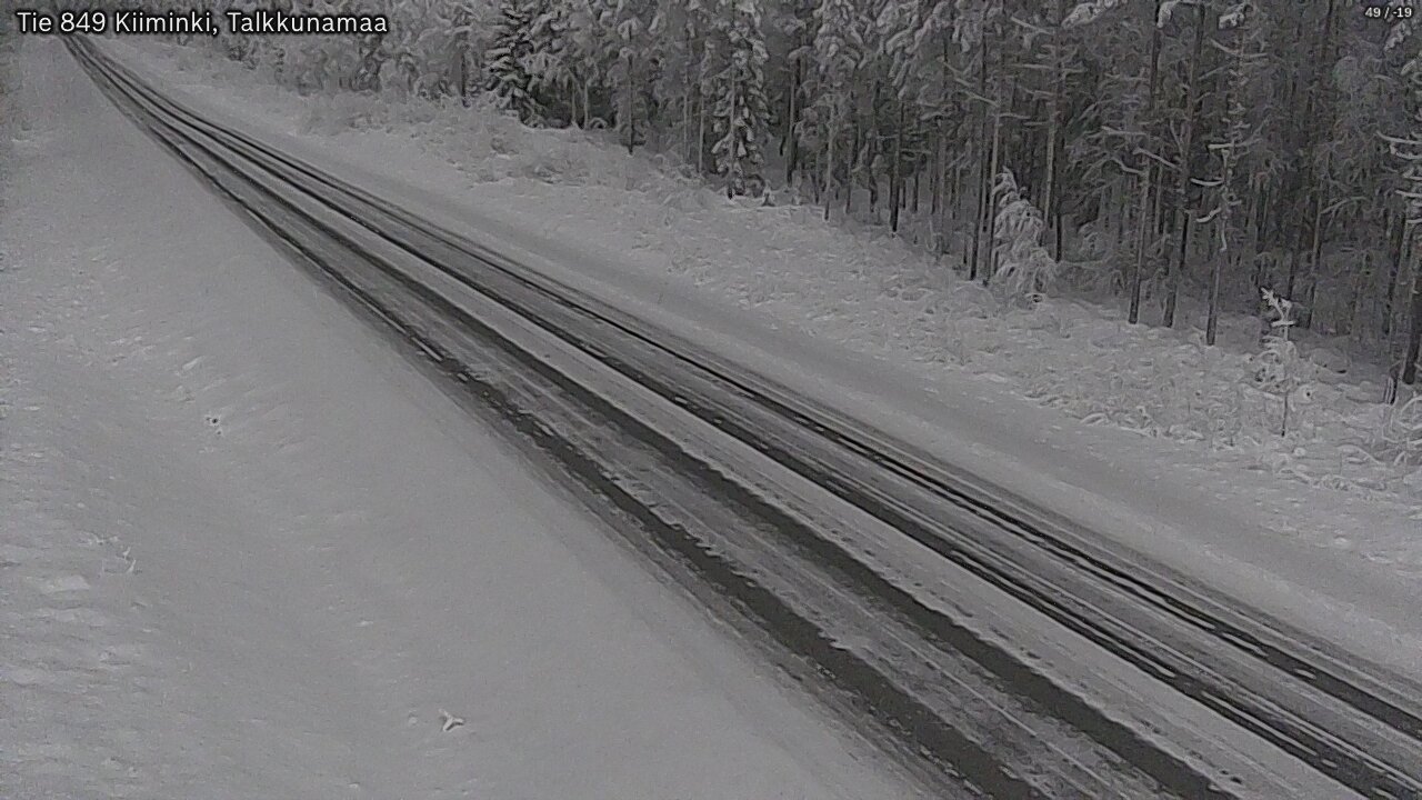 Kelikamerat Kuva Tie 849 Kiiminki, Talkkunamaa, Oulu, Pohjois-Pohjanmaa