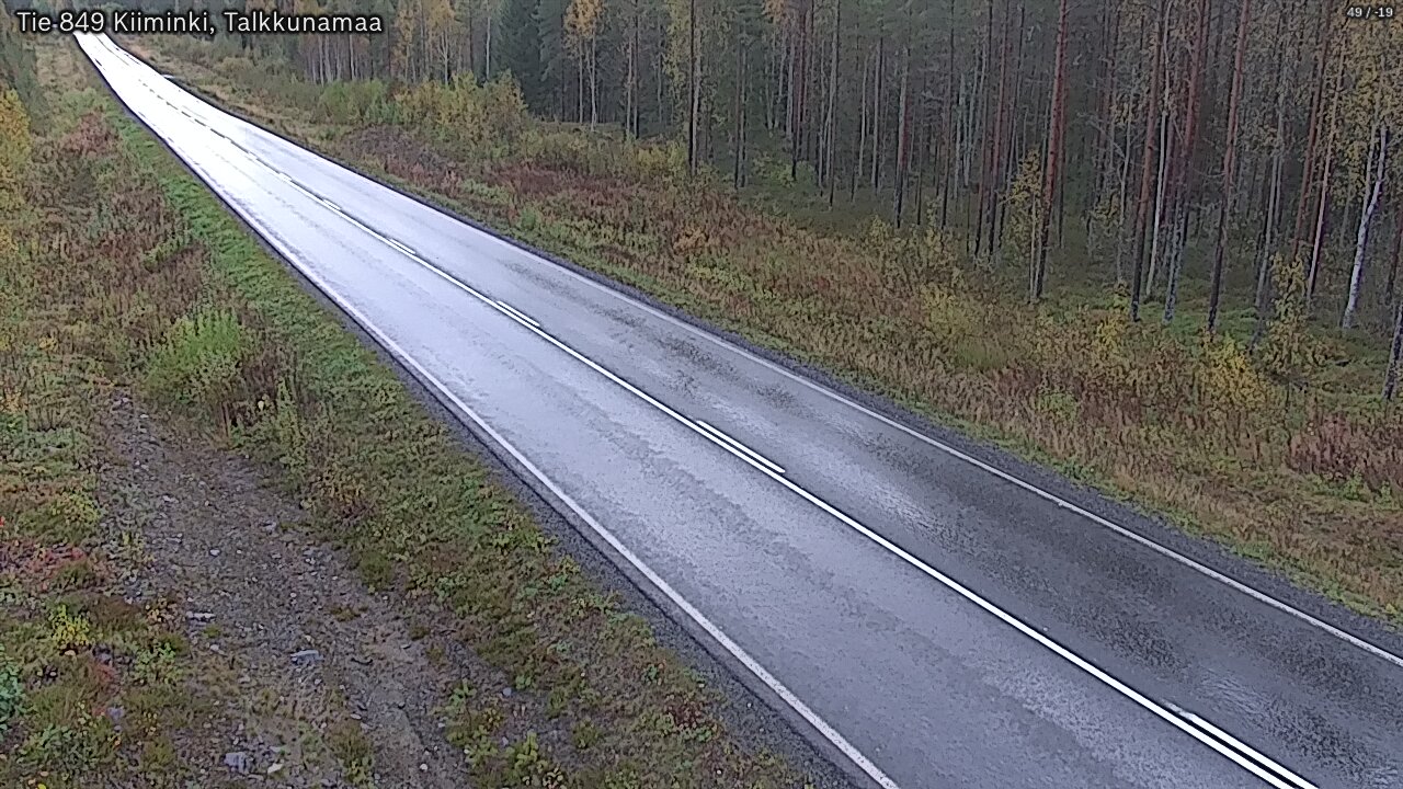 Kelikamerat Kuva Tie 849 Kiiminki, Talkkunamaa, Oulu, Pohjois-Pohjanmaa