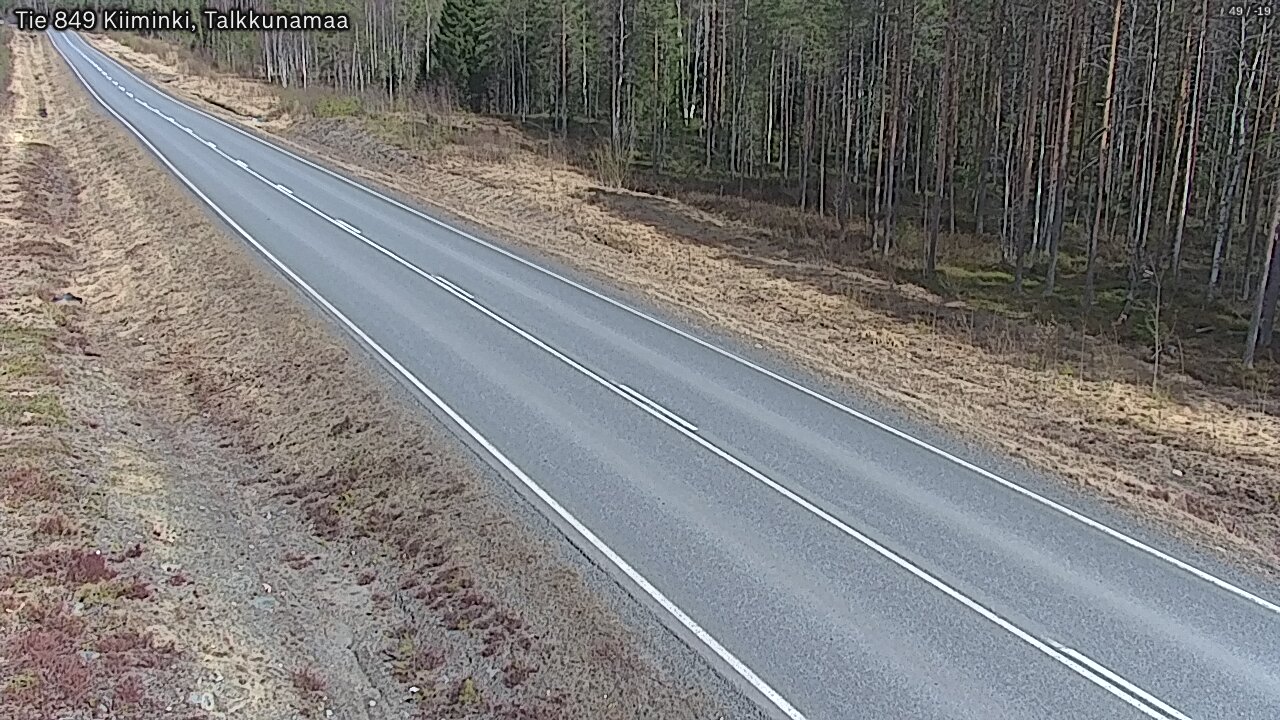 Kelikamerat Kuva Tie 849 Kiiminki, Talkkunamaa, Oulu, Pohjois-Pohjanmaa
