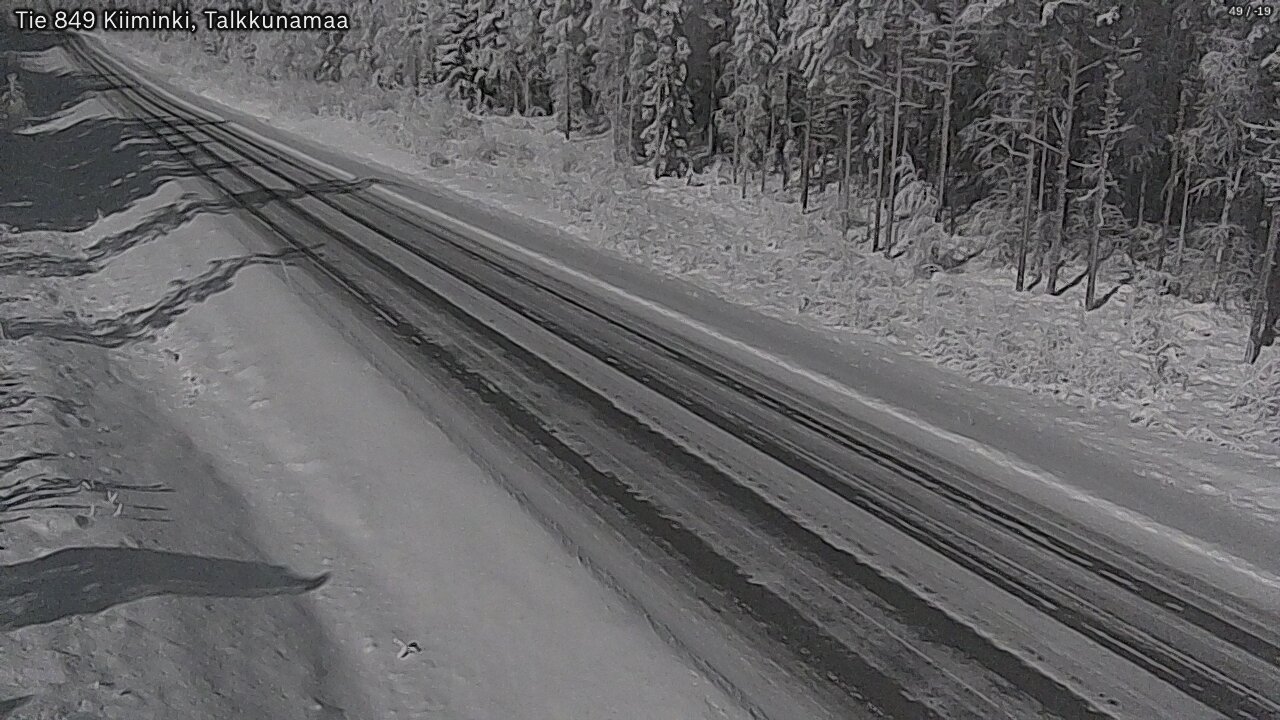 Kelikamerat Kuva Tie 849 Kiiminki, Talkkunamaa, Oulu, Pohjois-Pohjanmaa