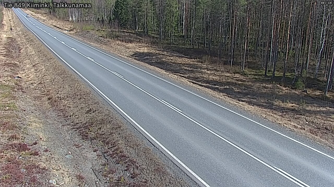 Kelikamerat Kuva Tie 849 Kiiminki, Talkkunamaa, Oulu, Pohjois-Pohjanmaa