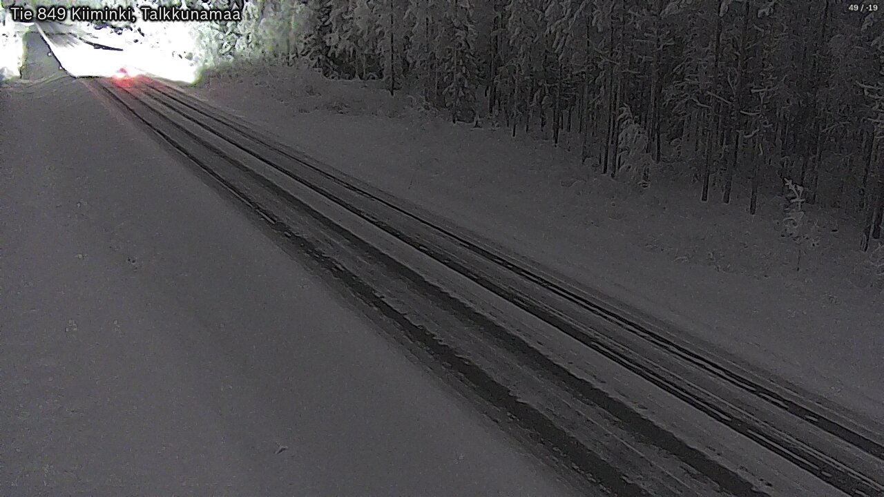 Kelikamerat Kuva Tie 849 Kiiminki, Talkkunamaa, Oulu, Pohjois-Pohjanmaa