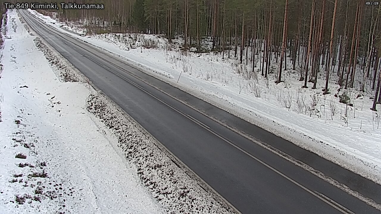 Kelikamerat Kuva Tie 849 Kiiminki, Talkkunamaa, Oulu, Pohjois-Pohjanmaa