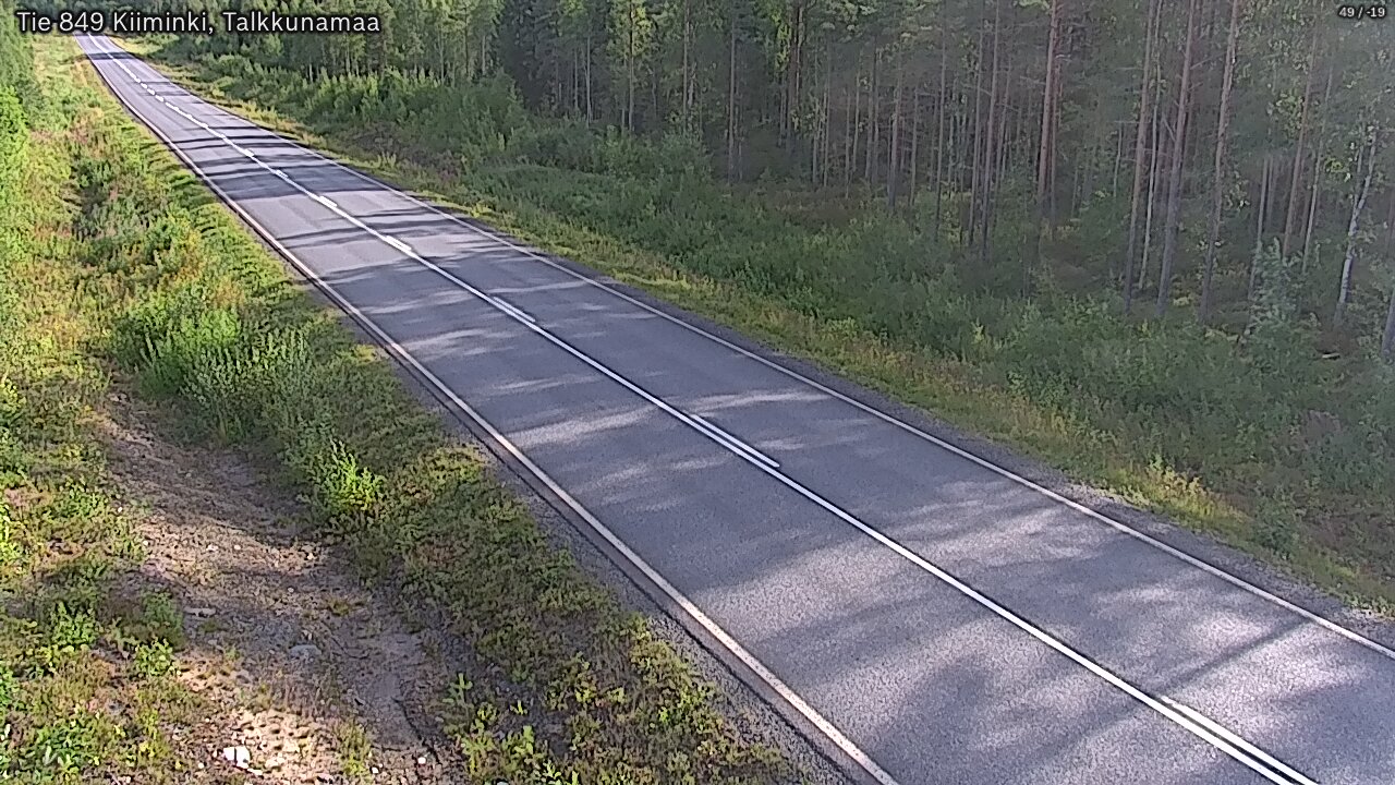 Kelikamerat Kuva Tie 849 Kiiminki, Talkkunamaa, Oulu, Pohjois-Pohjanmaa