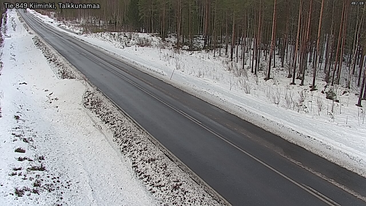 Kelikamerat Kuva Tie 849 Kiiminki, Talkkunamaa, Oulu, Pohjois-Pohjanmaa