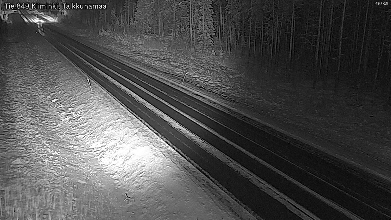 Kelikamerat Kuva Tie 849 Kiiminki, Talkkunamaa, Oulu, Pohjois-Pohjanmaa