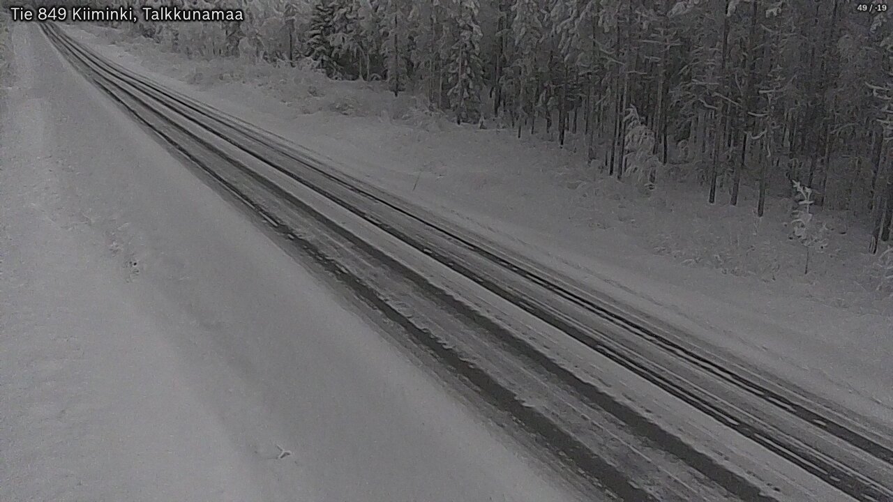 Kelikamerat Kuva Tie 849 Kiiminki, Talkkunamaa, Oulu, Pohjois-Pohjanmaa
