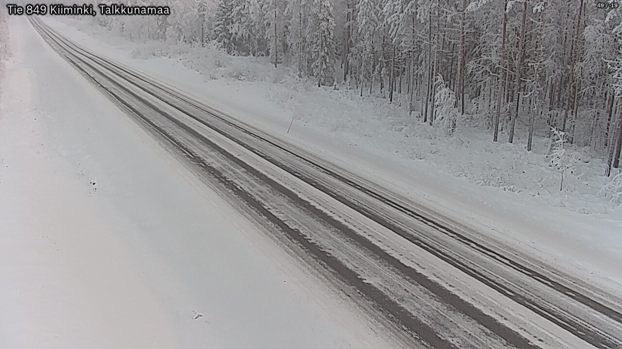 Kelikamerat Kuva Tie 849 Kiiminki, Talkkunamaa, Oulu, Pohjois-Pohjanmaa