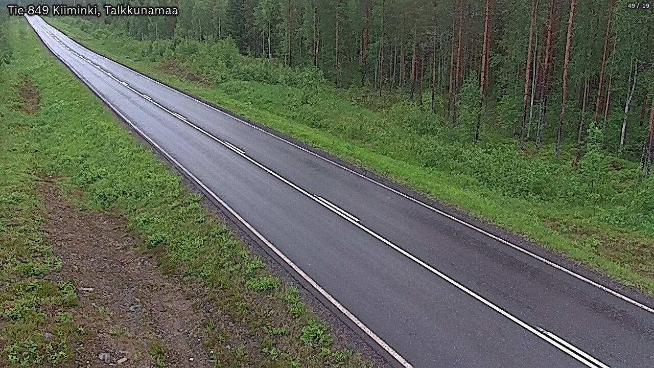 Kelikamerat Kuva Tie 849 Kiiminki, Talkkunamaa, Oulu, Pohjois-Pohjanmaa