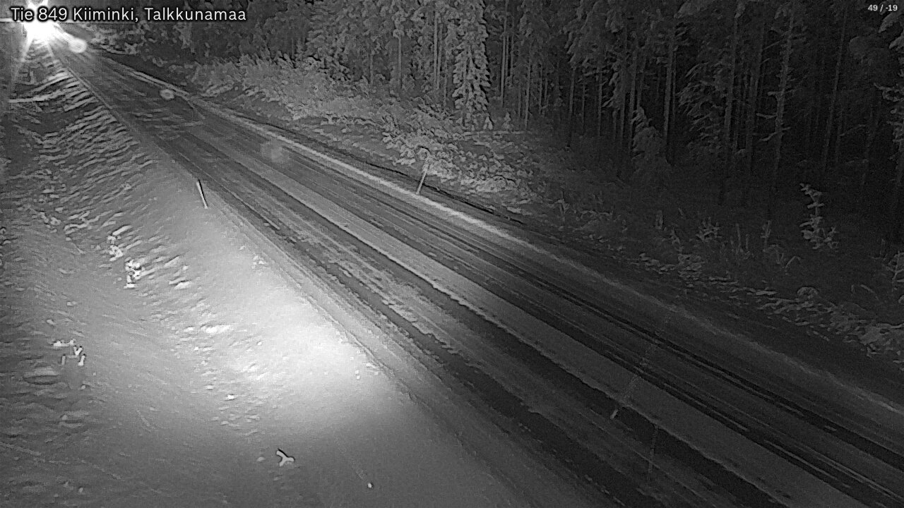 Kelikamerat Kuva Tie 849 Kiiminki, Talkkunamaa, Oulu, Pohjois-Pohjanmaa