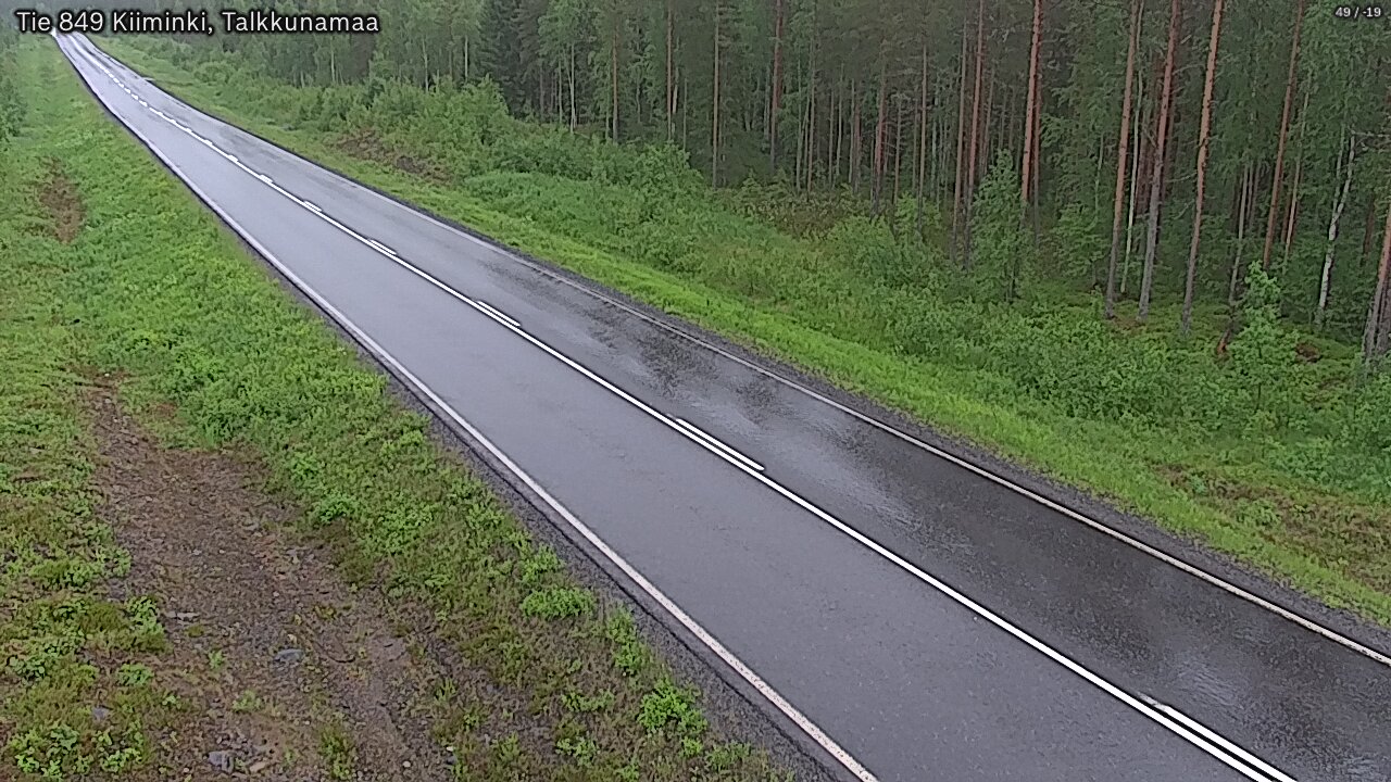 Kelikamerat Kuva Tie 849 Kiiminki, Talkkunamaa, Oulu, Pohjois-Pohjanmaa