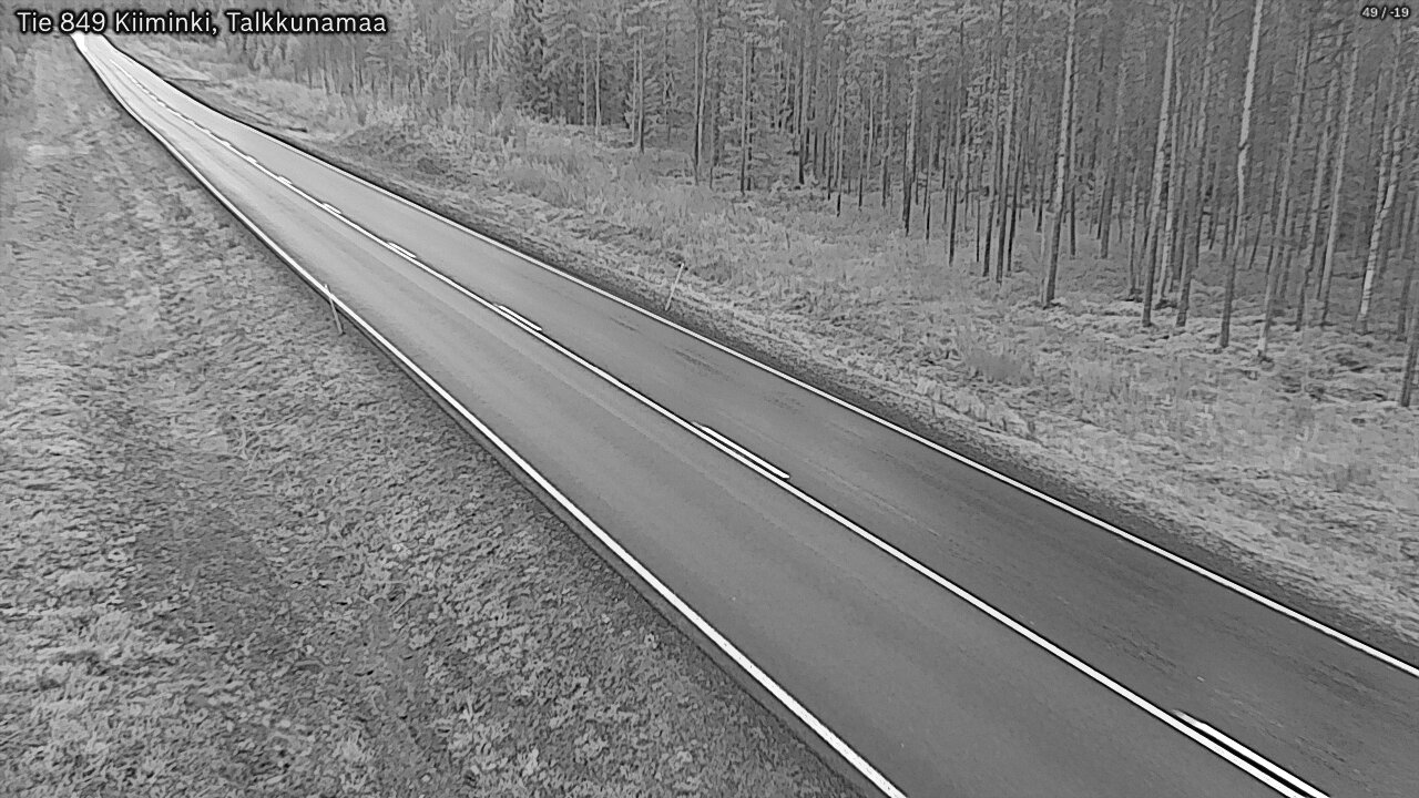 Kelikamerat Kuva Tie 849 Kiiminki, Talkkunamaa, Oulu, Pohjois-Pohjanmaa