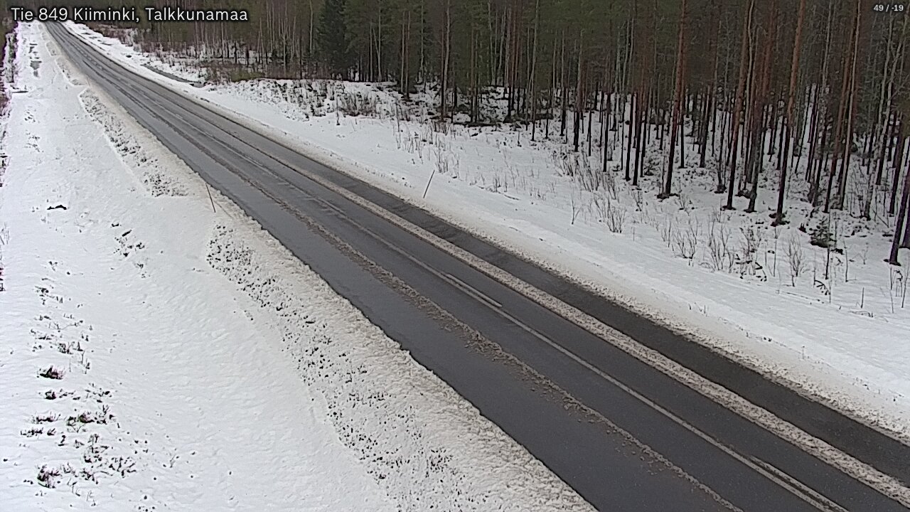 Kelikamerat Kuva Tie 849 Kiiminki, Talkkunamaa, Oulu, Pohjois-Pohjanmaa