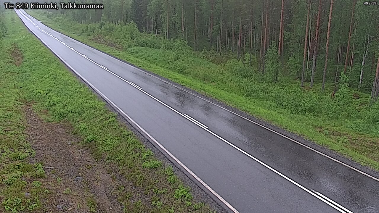 Kelikamerat Kuva Tie 849 Kiiminki, Talkkunamaa, Oulu, Pohjois-Pohjanmaa