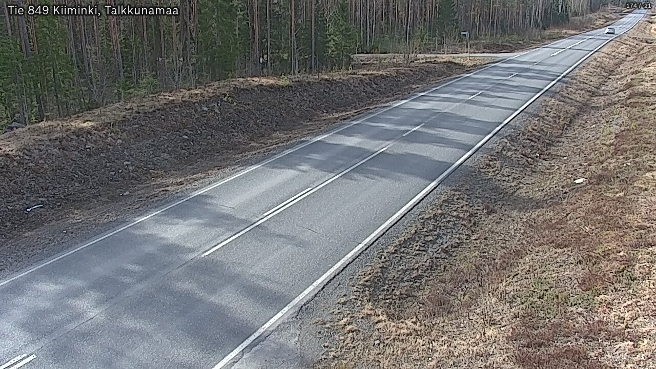Kelikamerat Kuva Tie 849 Kiiminki, Talkkunamaa, Oulu, Pohjois-Pohjanmaa