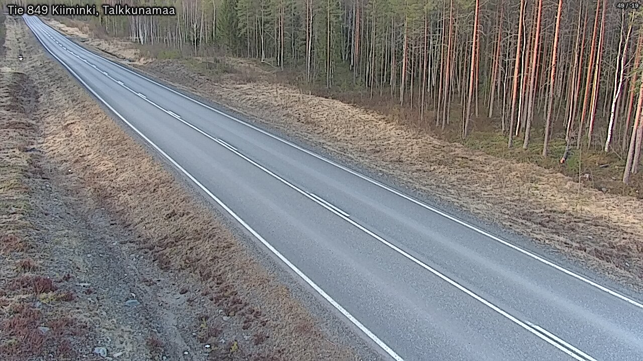 Kelikamerat Kuva Tie 849 Kiiminki, Talkkunamaa, Oulu, Pohjois-Pohjanmaa