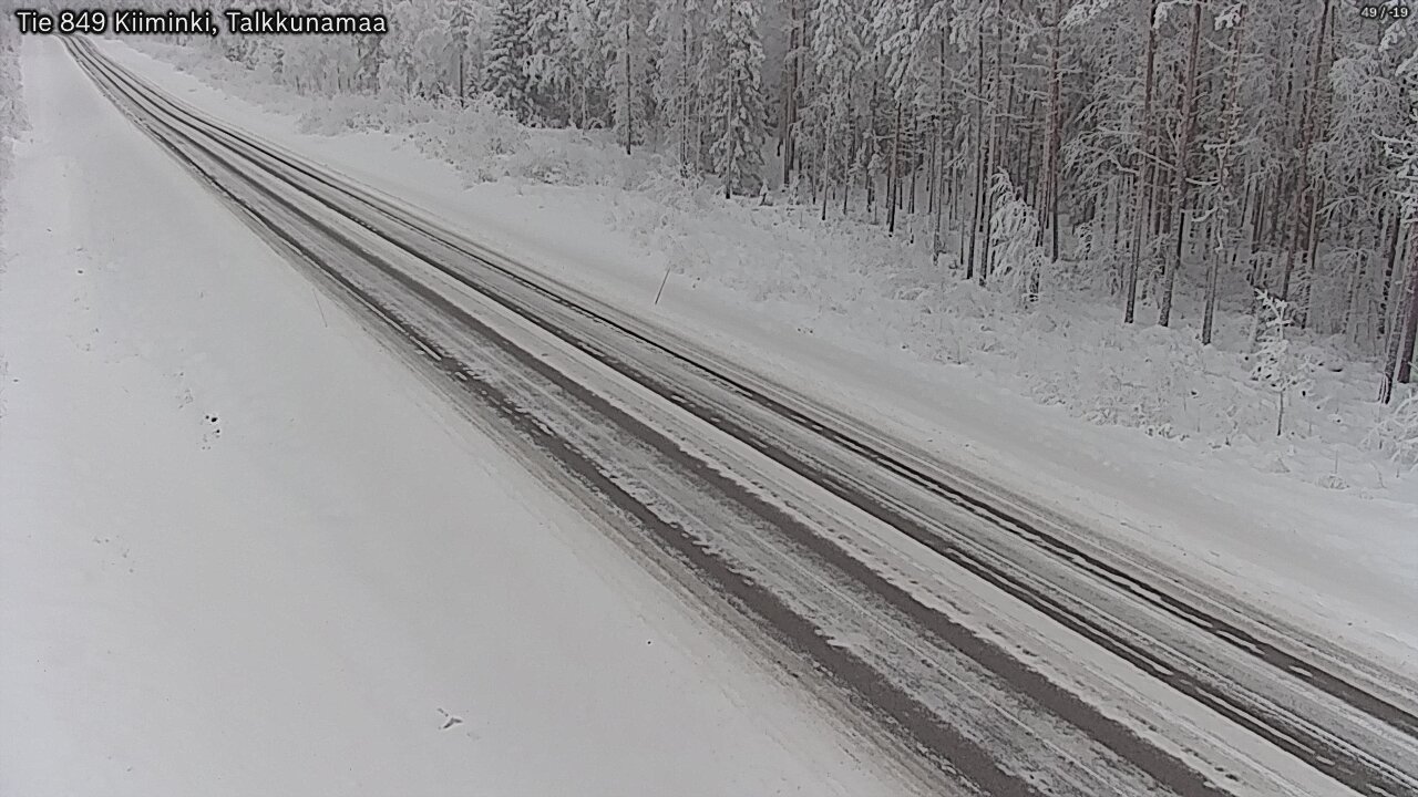 Kelikamerat Kuva Tie 849 Kiiminki, Talkkunamaa, Oulu, Pohjois-Pohjanmaa