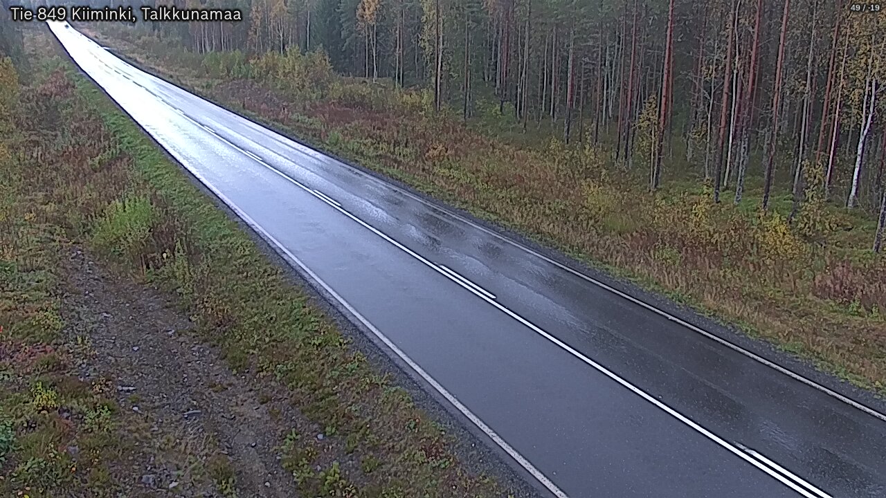 Kelikamerat Kuva Tie 849 Kiiminki, Talkkunamaa, Oulu, Pohjois-Pohjanmaa