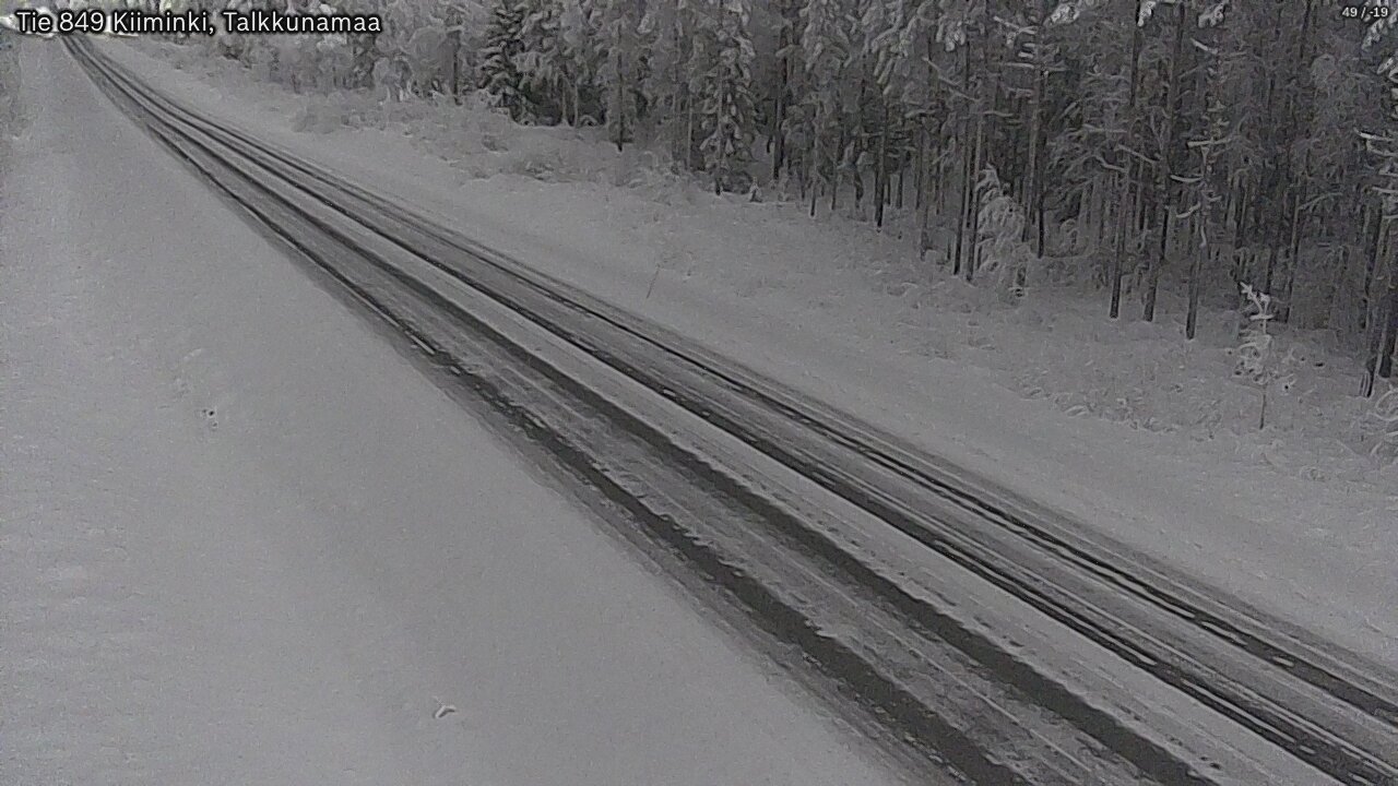 Kelikamerat Kuva Tie 849 Kiiminki, Talkkunamaa, Oulu, Pohjois-Pohjanmaa