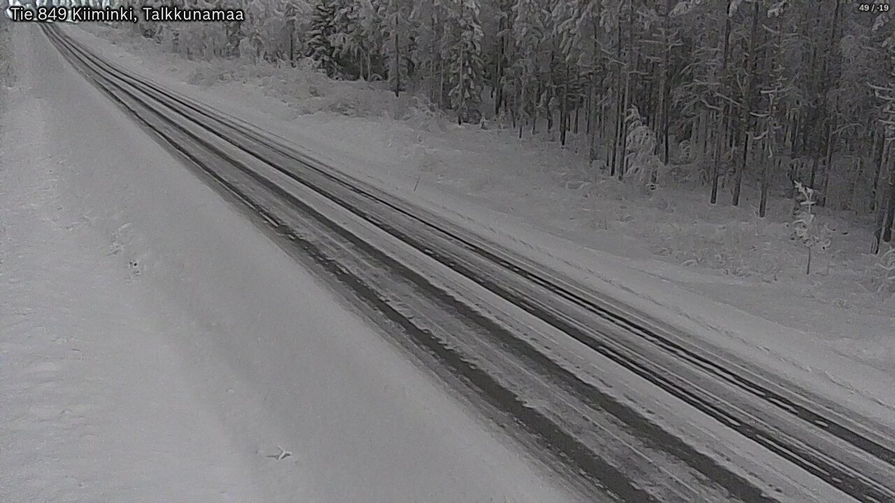 Kelikamerat Kuva Tie 849 Kiiminki, Talkkunamaa, Oulu, Pohjois-Pohjanmaa