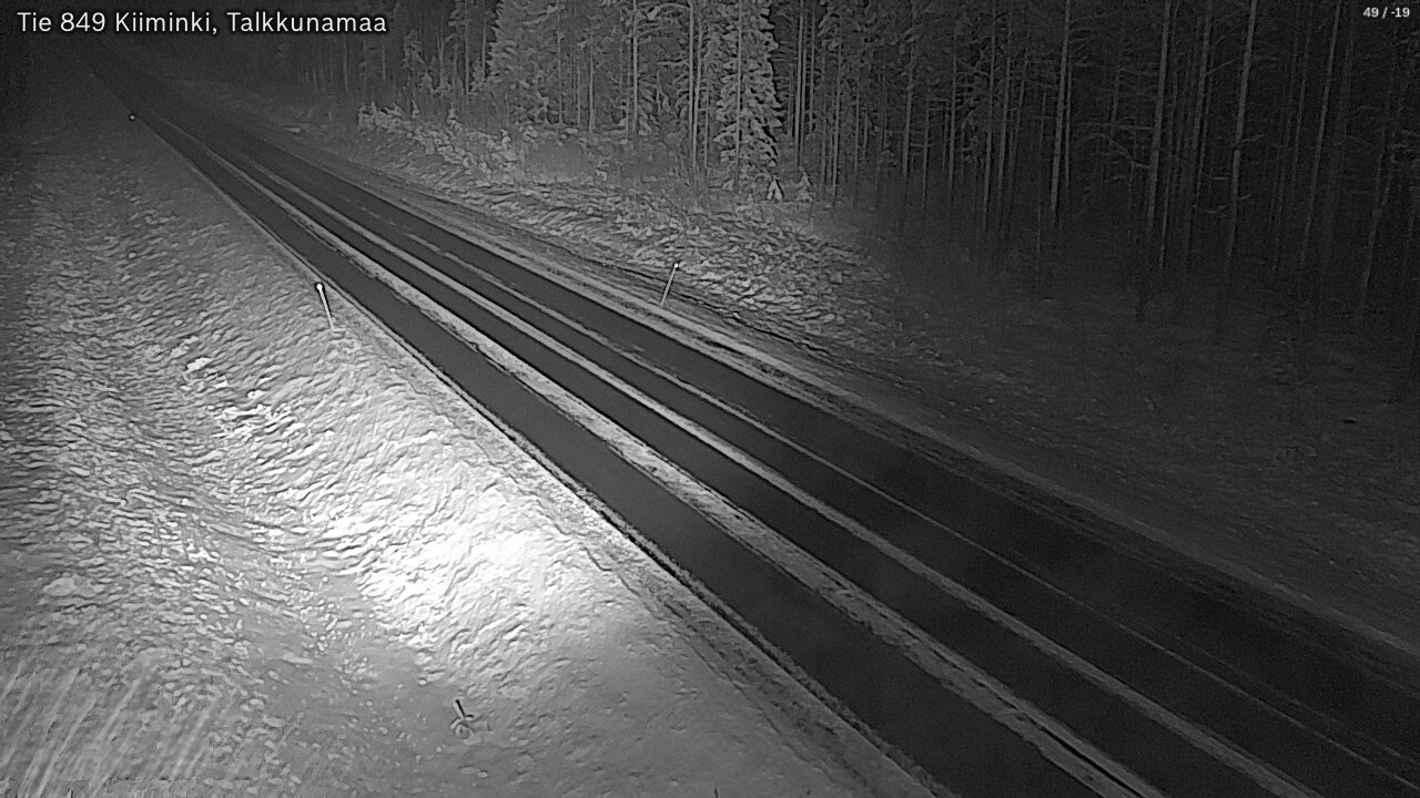 Kelikamerat Kuva Tie 849 Kiiminki, Talkkunamaa, Oulu, Pohjois-Pohjanmaa