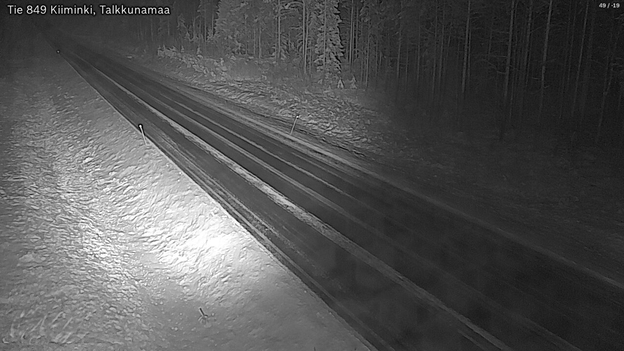 Kelikamerat Kuva Tie 849 Kiiminki, Talkkunamaa, Oulu, Pohjois-Pohjanmaa
