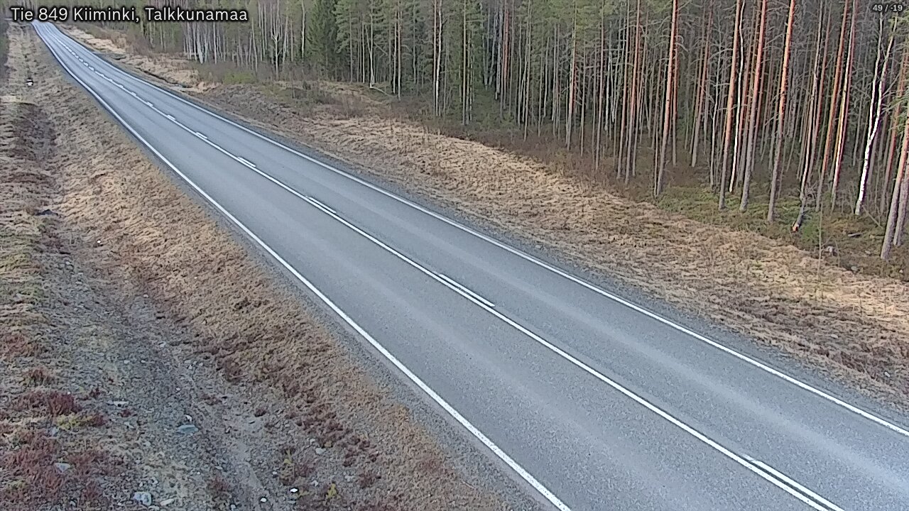 Kelikamerat Kuva Tie 849 Kiiminki, Talkkunamaa, Oulu, Pohjois-Pohjanmaa