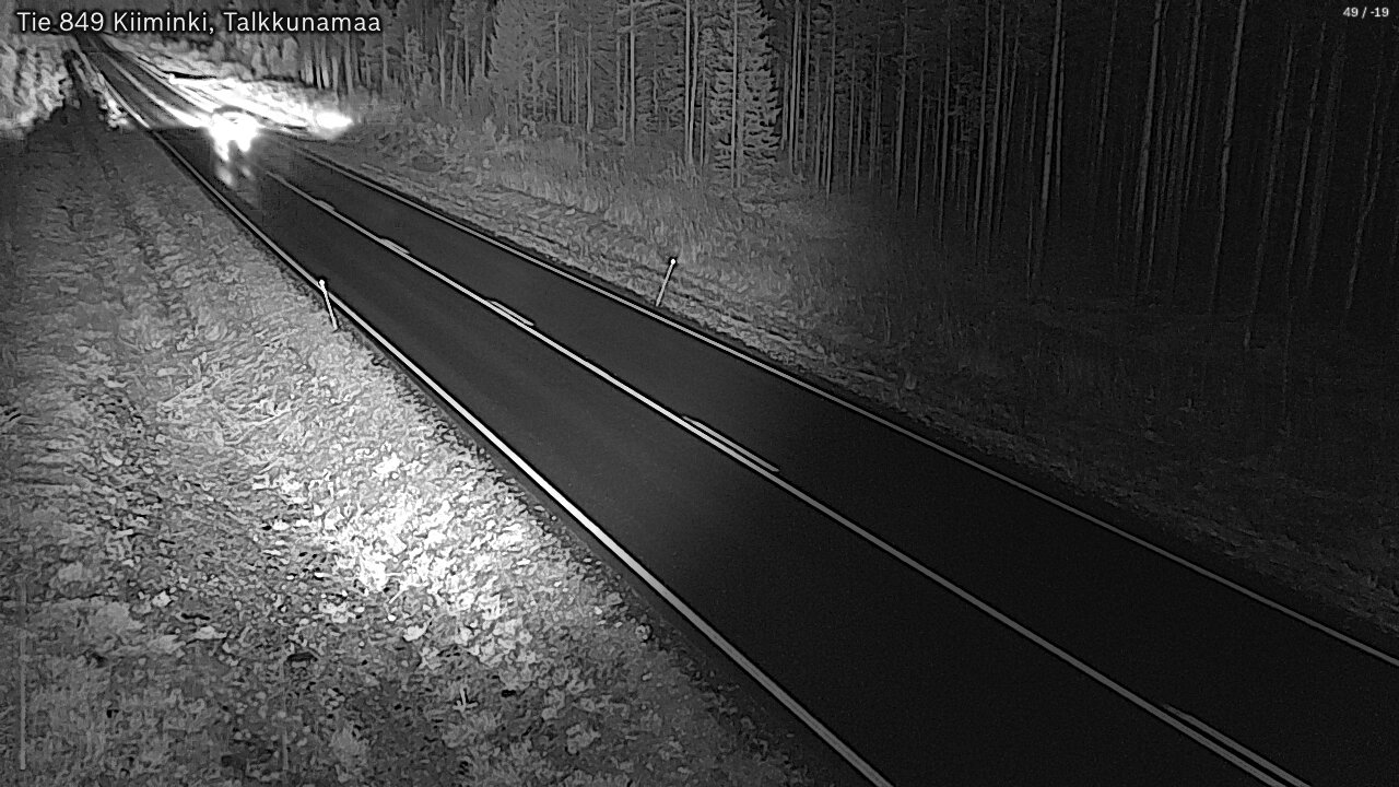 Kelikamerat Kuva Tie 849 Kiiminki, Talkkunamaa, Oulu, Pohjois-Pohjanmaa