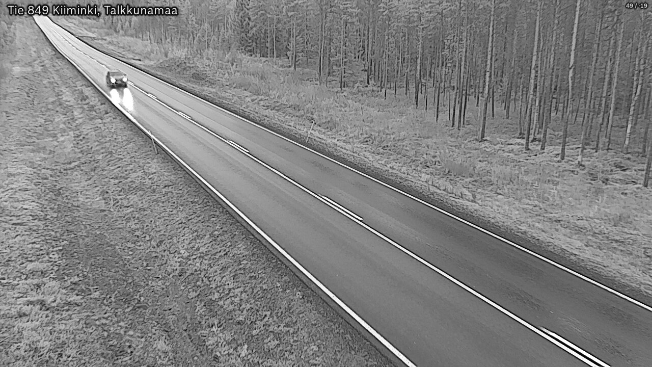 Kelikamerat Kuva Tie 849 Kiiminki, Talkkunamaa, Oulu, Pohjois-Pohjanmaa