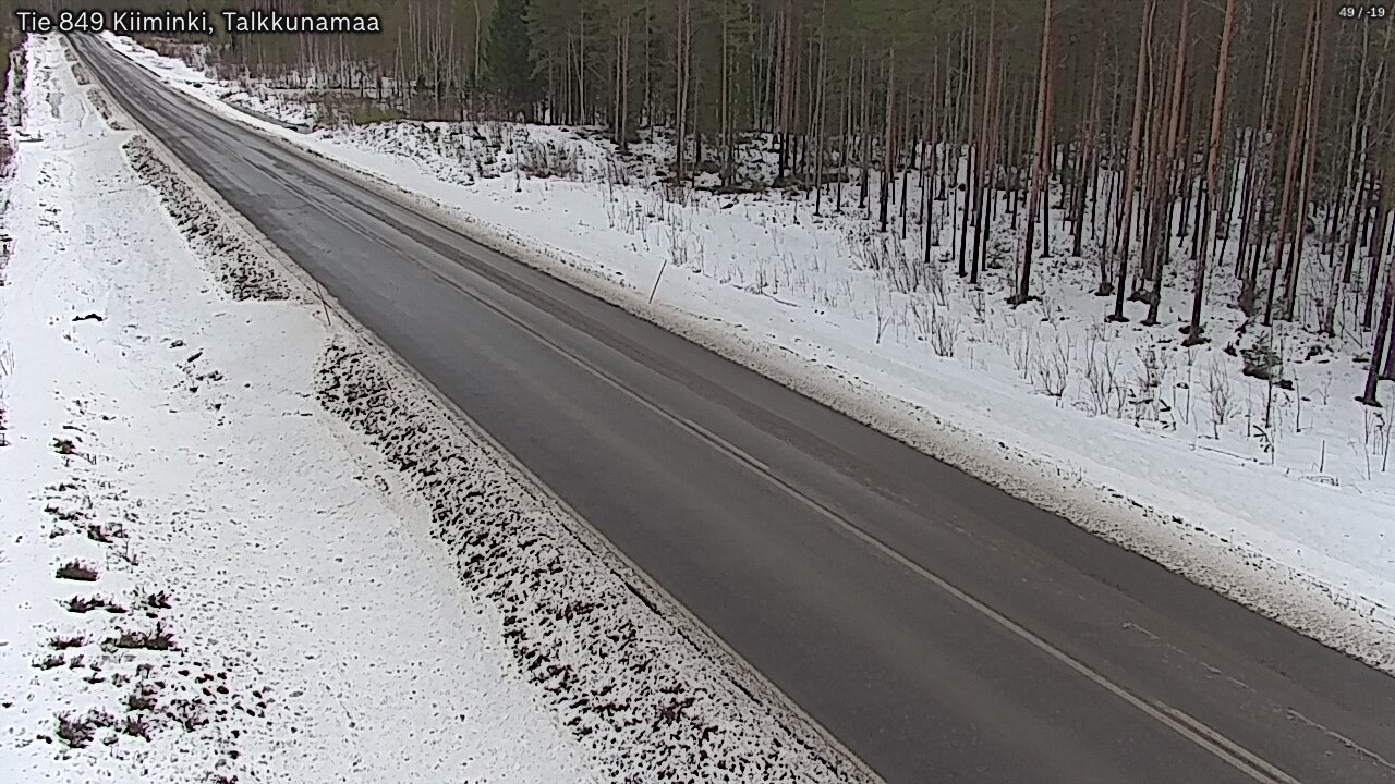Kelikamerat Kuva Tie 849 Kiiminki, Talkkunamaa, Oulu, Pohjois-Pohjanmaa